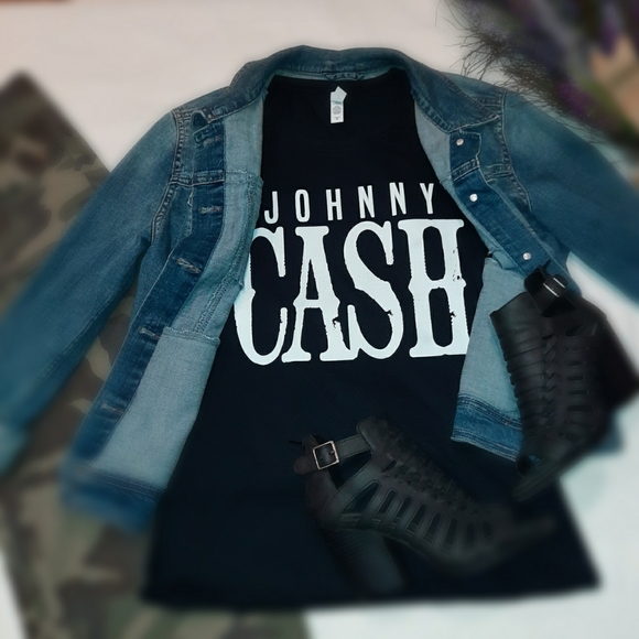 Johnny CASH t-shirt - Picture 1 of 5